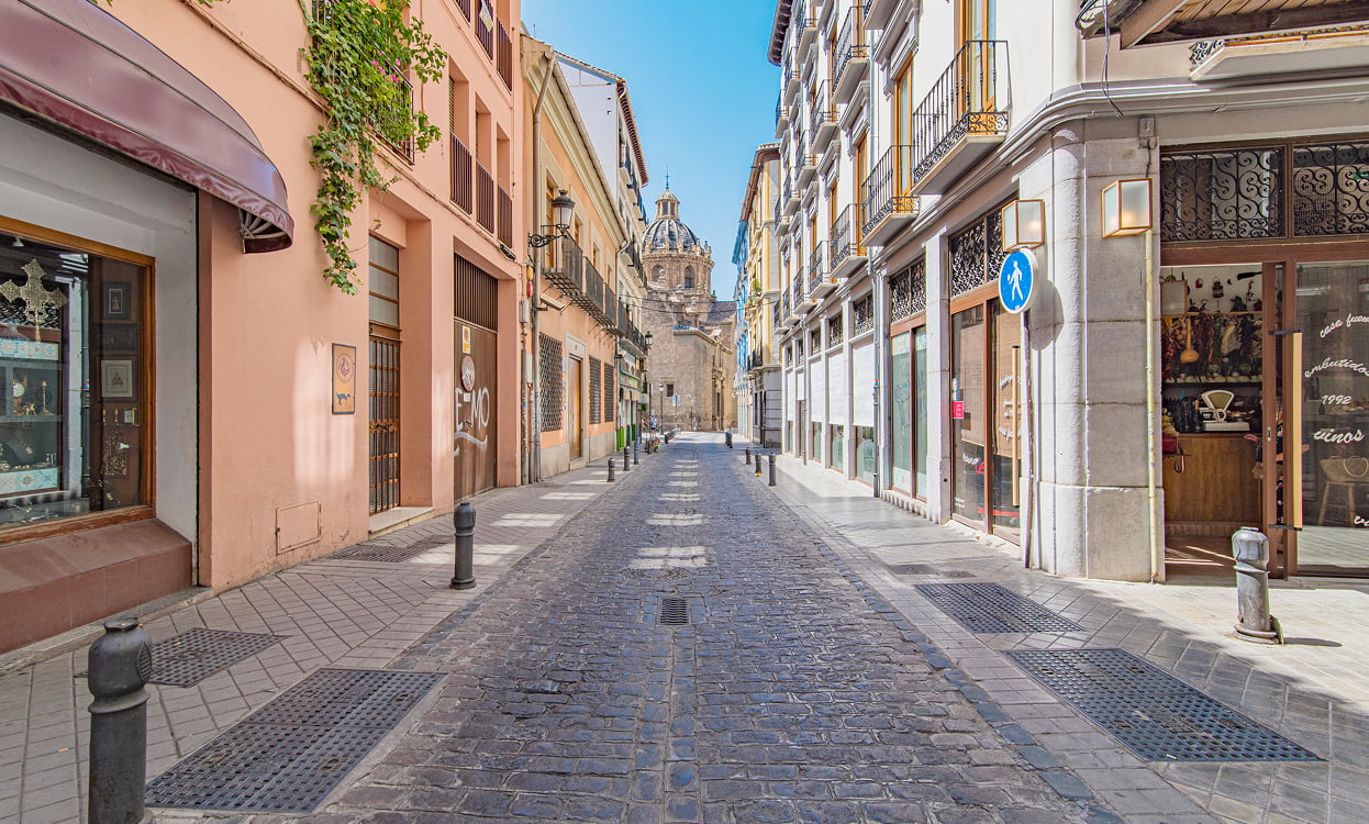 Calles del centro de Granada