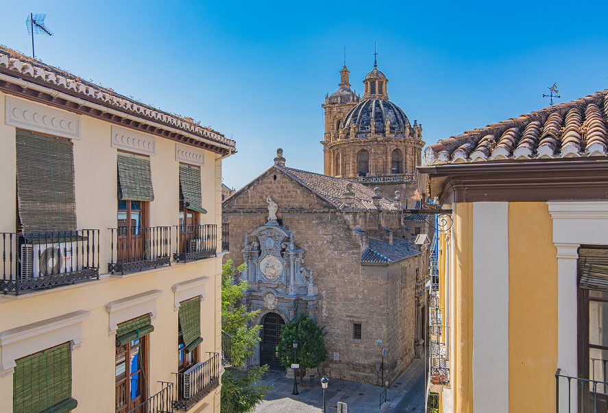 Vistas sobre la ciudad desde el apartamento